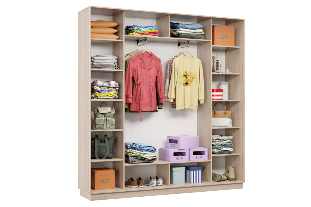 Шкафы-купе, Шкаф-купе Премьер Лайт 33 (11;11;11) трехдверный