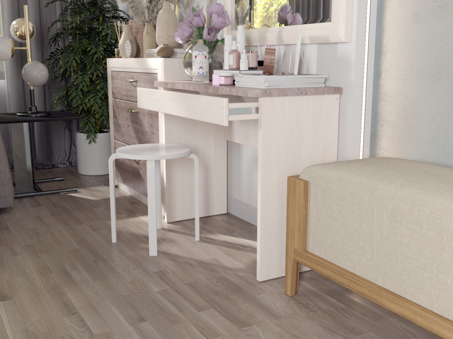 Туалетные столики, Стол 1S , OLIVIA