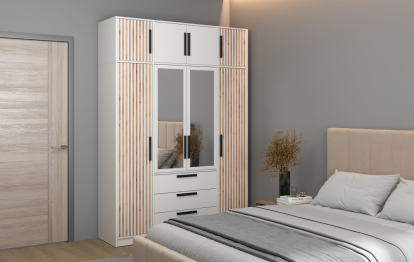 Шкаф для одежды Вегас 83.07 (4х дв.)