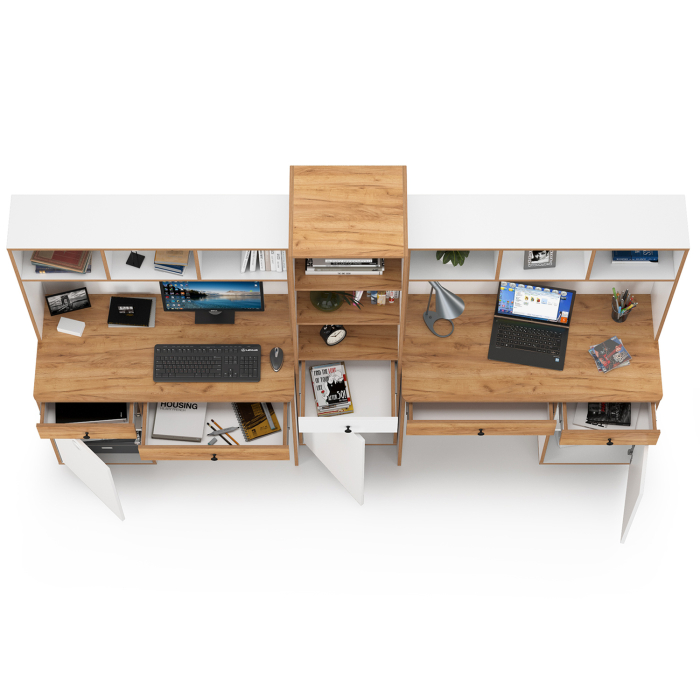 Офисная мебель, Детская мебельная стенка для двоих детей Вуди