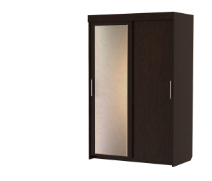Шкаф-купе шк-18 двух дверный с зеркалом
