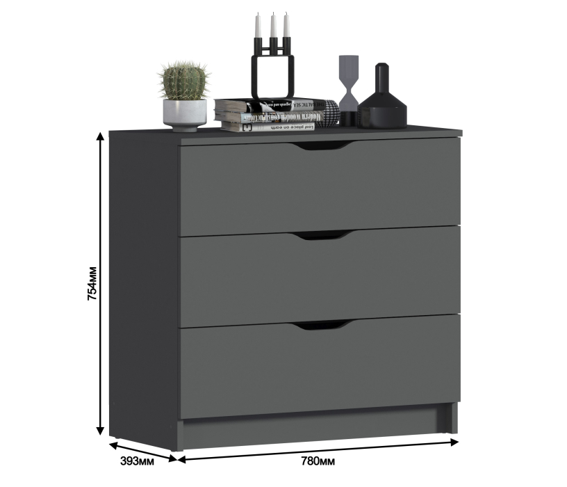 Комоды, Комод Бруклин СБ-3249