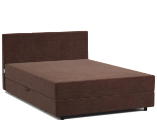 Кровать тахта односпальная с подъемным механизмом и матрасом Классика 90, велюр