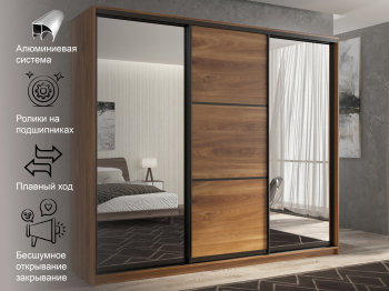 Шкаф-купе 3х дверный Кааппи 3 210х45