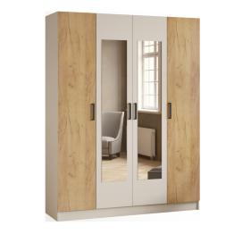 Шкаф комбинированный Ларс 1600 (с зеркалом)