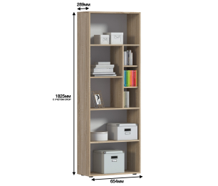 Стеллаж Терра СБ-3216 Дуб Сонома