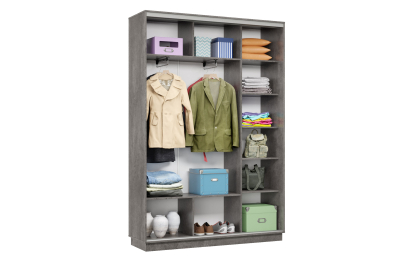 Шкаф-купе Премьер Лайт 11 (08;08) двухдверный