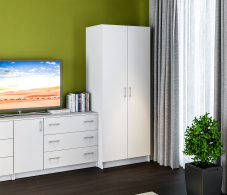 Для одежды, Шкаф 2-х дверный Терра (Лофт) СБ-2962