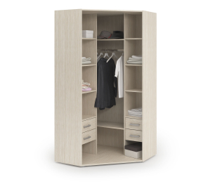 СИМБА шкаф угловой двухстворчатый