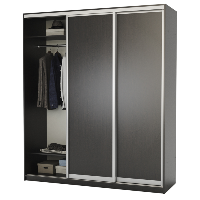 Шкафы-купе, Шкаф-купе 3-х дв. Премиум со штангой 190х60х220