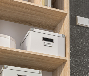 Стеллаж Терра СБ-3216 Дуб Сонома