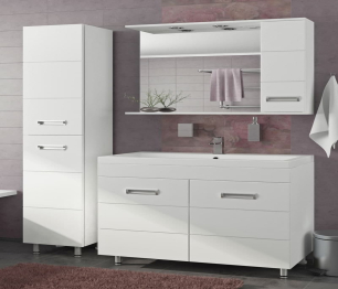 Тумба с раковиной Francesca Avanti  Кубо 80