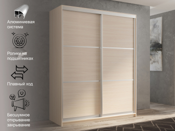 Шкаф-купе 2х дверный Кааппи 4 120х45