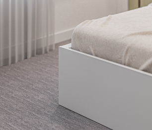 Леон/Бруклин СБ-3366 Кровать с матрасом Сити - Бормио 900*2000