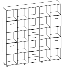 Стеллаж РЕКОРД-5.1