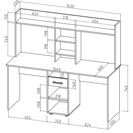 Письменный стол Остин-15