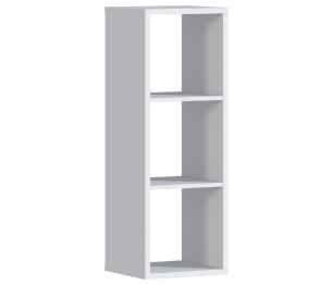 Стеллаж Кито СБ-3240 с ящиками Белый