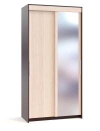 Шкаф-купе Контур ШР-126.2 с зеркалом
