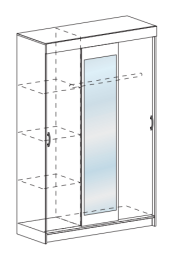 Шкаф-купе Андрей-4