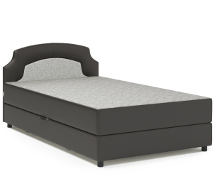 Кровать тахта Шарм 90 с подъемным механизмом, шенилл / экокожа