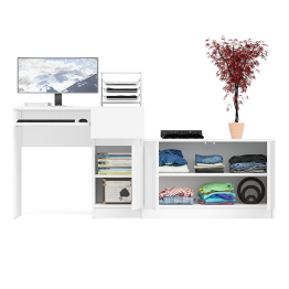 Тумба Мори МА900-1 и стол компьютерный Мори МС-1 правый