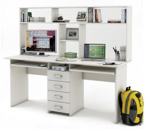 Письменный стол Лайт-11К с надстройкой