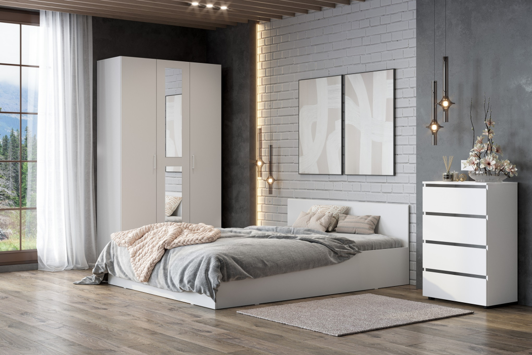 В спальню, Шкаф трехстворчатый Токио