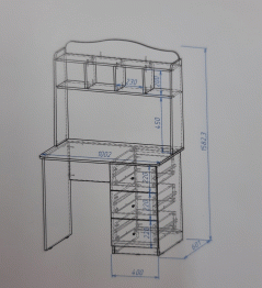 Стол для детской Хоккей