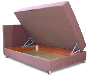 Кровать тахта Классика 160 с подъемным механизмом, рогожка