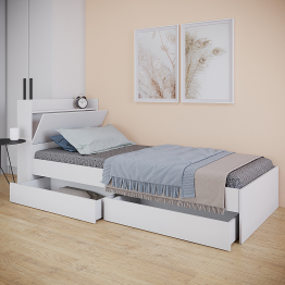 Кровать Астра с ящиками  900х2000