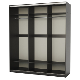 Шкаф-купе 3-х дв. Премиум со штангой 180х60х220