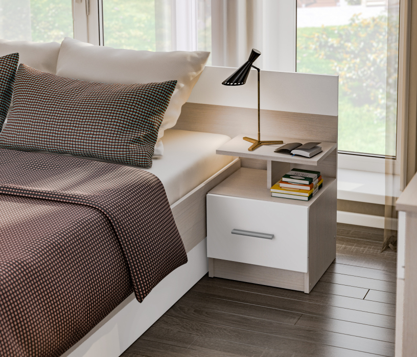 Спальные гарнитуры, Спальня Уют Авиньон/Белый