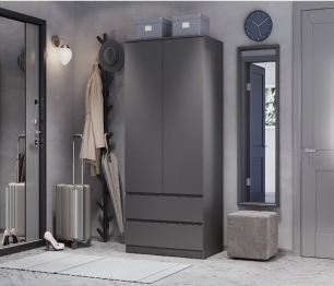 Шкаф двухстворчатый Симпл ШК-03