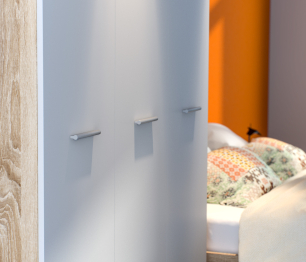 Шкаф 3-х дверный Мамбо СБ-2676