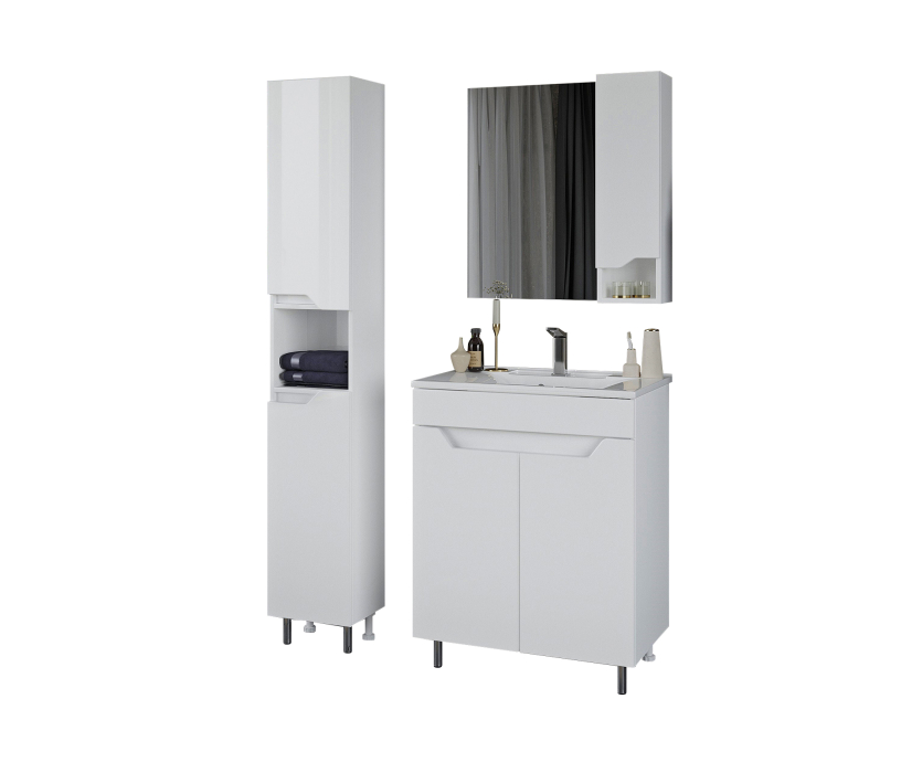 Шкафы с зеркалом, Зеркало-шкаф Francesca Avanti Венеция Неаполь 70 (правый)