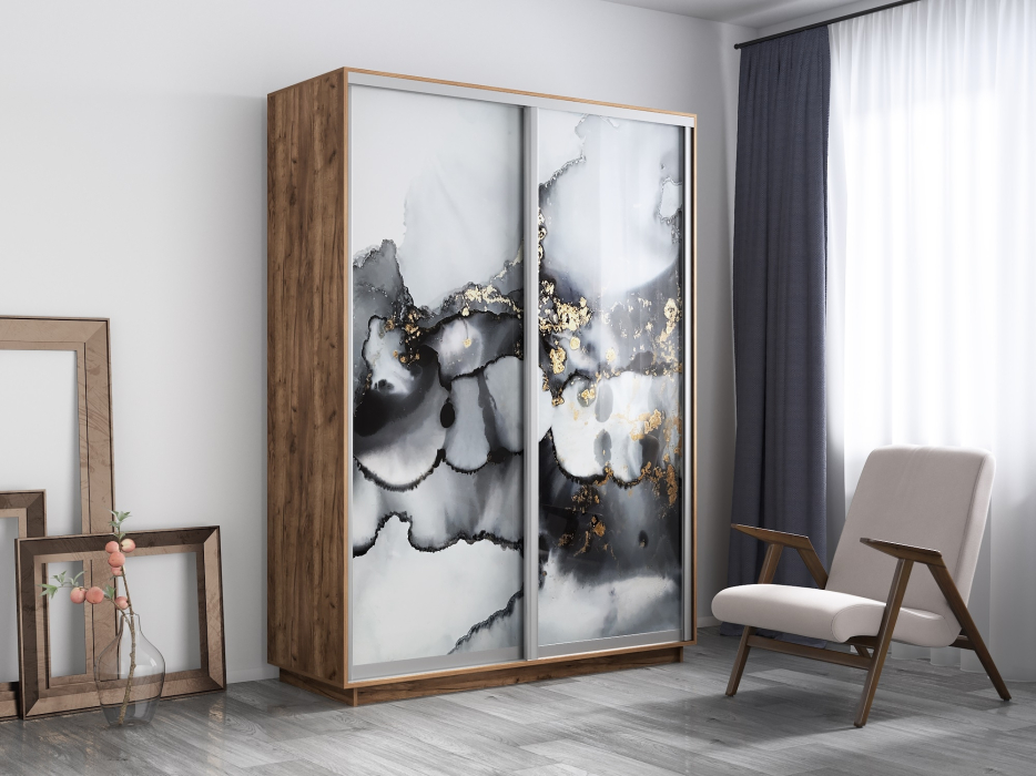 Шкафы-купе, Шкаф-купе Экспресс 1001, 120х60х240