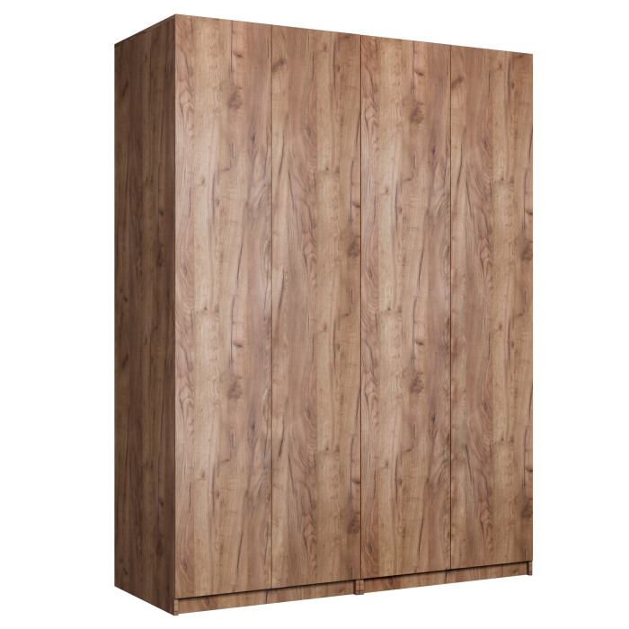 Шкафы распашные, Распашной шкаф Локер 800+800 с ящиками и полками слева