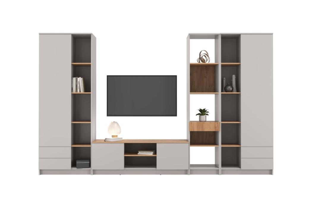 Для одежды, Шкаф комбинированный Прайм 89.03 правый