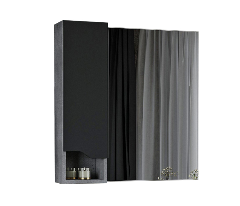 Шкафы с зеркалом, Зеркало-шкаф Francesca Avanti Венеция Неаполь 70 (левый)