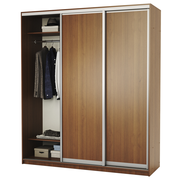 Шкафы-купе, Шкаф-купе 3-х дв. Премиум со штангой 220х60х220