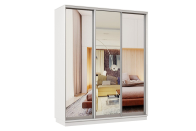 Шкаф-купе Премьер 23 белый