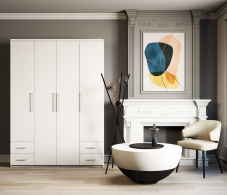 Для одежды, Шкаф четырехдверный Мелодия МКЯ2-43 120х45