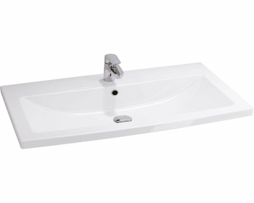 Тумбы с раковиной для ванны, Тумба с раковиной Francesca Avanti  Кубо 80