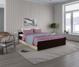 Кровать Уют СБ-2747/1.Н