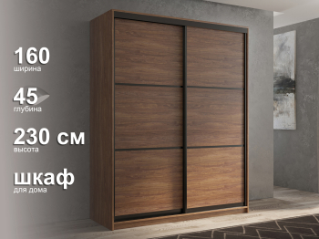 Шкаф-купе 2х дверный Кааппи 4 160х45