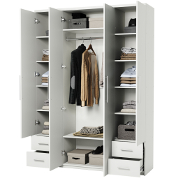 Шкаф четырехдверный Мелодия МКЯ2-43 160х60