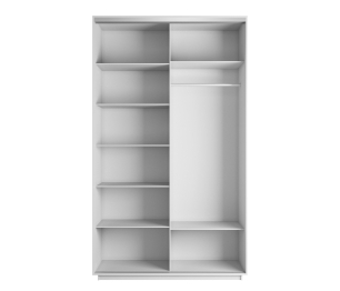 Шкаф-купе Экспресс Медиум дуо 2400 x 1600 x 600