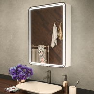 Шкафы с зеркалом, Зеркало шкаф MIXLINE Адриана 600*800 (ШВ) правый,сенсорный выкл, светодиодная подсветка