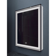 Шкафы с зеркалом, Зеркало шкаф MIXLINE Мелис 600*800 (ШВ) правый,сенсорный выкл, светодиодная подсветка