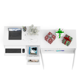 Тумба Мори МА900.1 и стол компьютерный МС-6 ящики справа